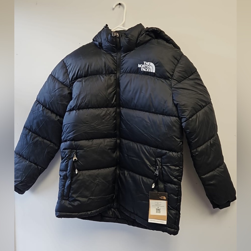 The North Face Charcoal Quilted Jacket